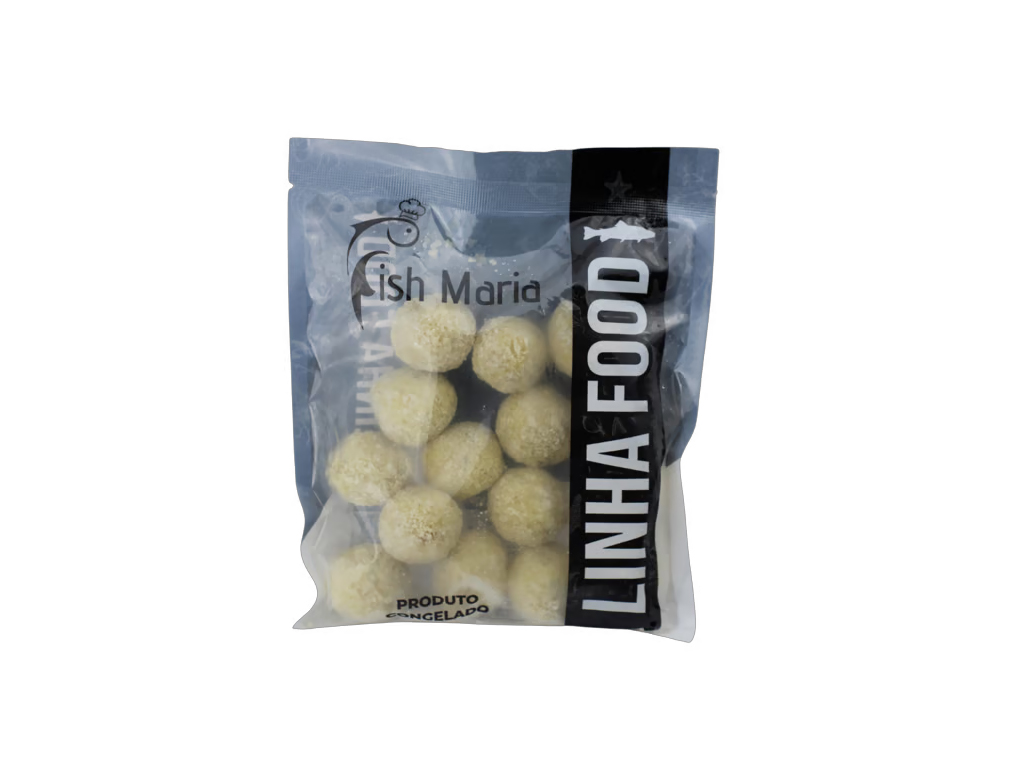 BOLINHO DE BACALHAU CONGELADO FISH MARIA 250 G (CX 10 PCT)